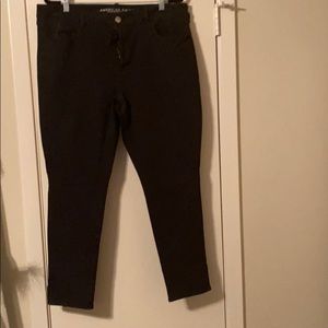 Plus Black High-rise Jegging
